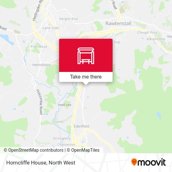 Horncliffe House map