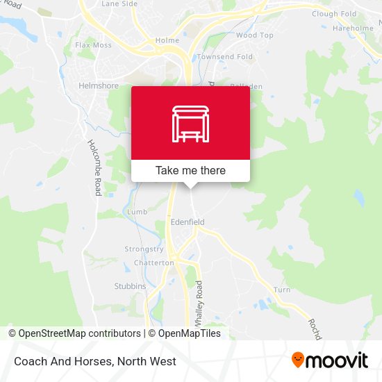 Coach And Horses map