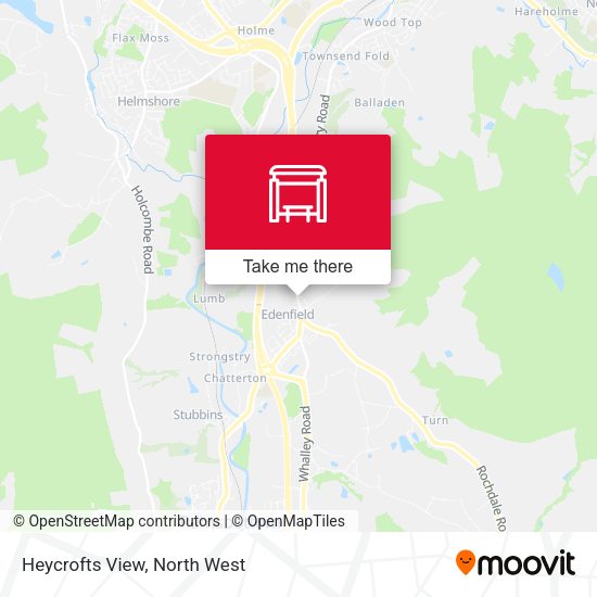 Heycrofts View map