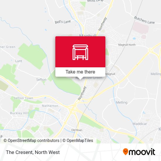 The Cresent map