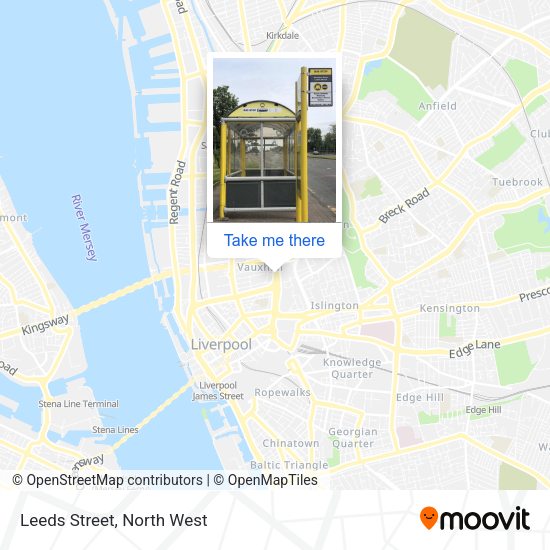 Leeds Street map