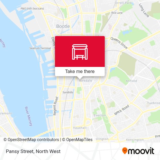 Pansy Street map