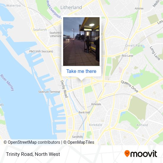 Trinity Road map