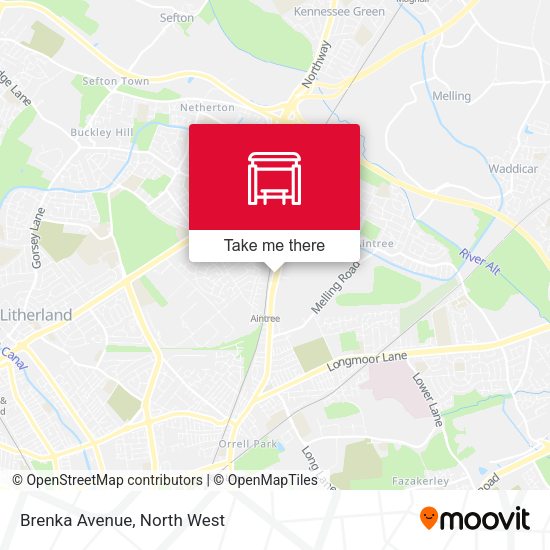 Brenka Avenue map