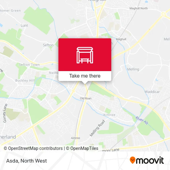 Asda map