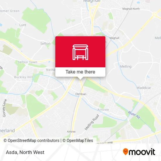 Asda map