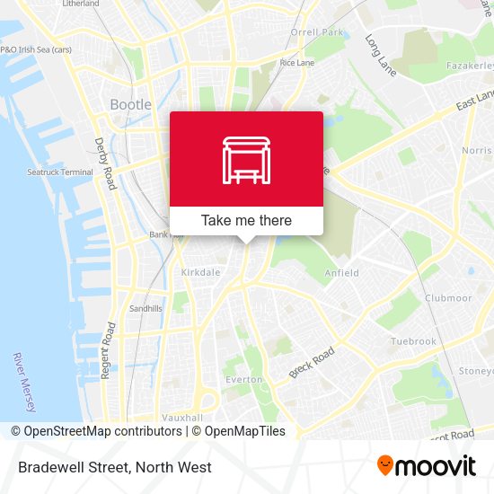 Bradewell Street map