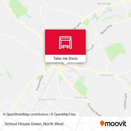 School House Green map