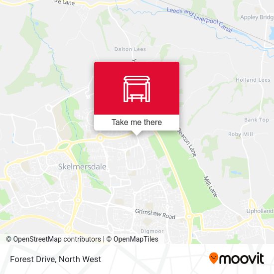 Forest Drive map