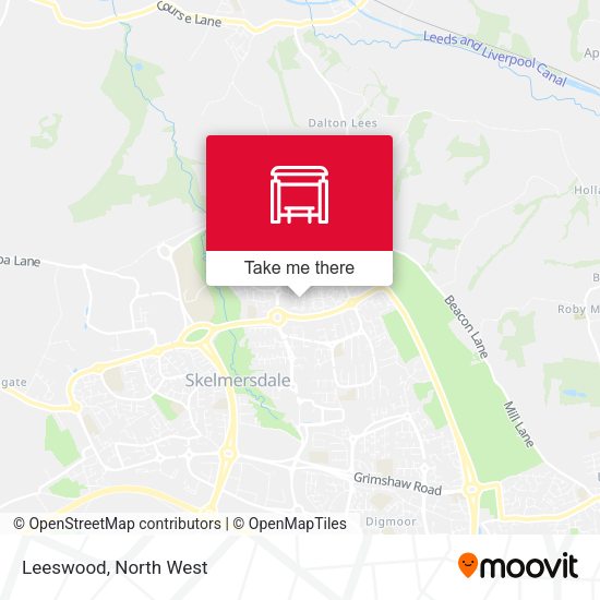 Leeswood map
