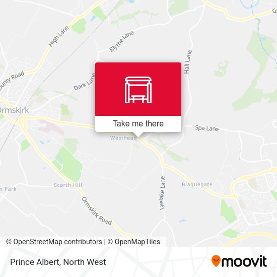 Prince Albert map
