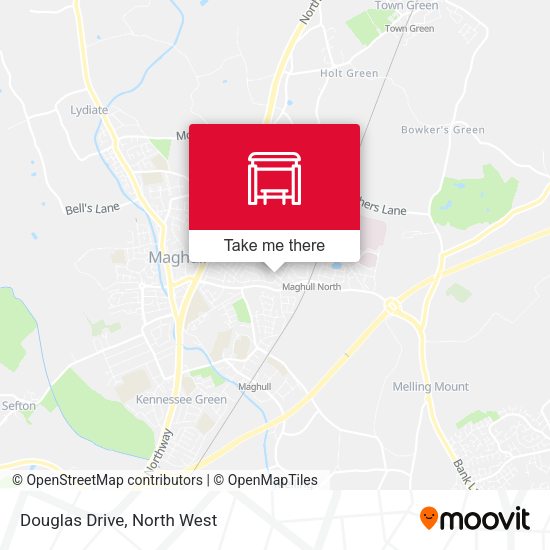 Douglas Drive map
