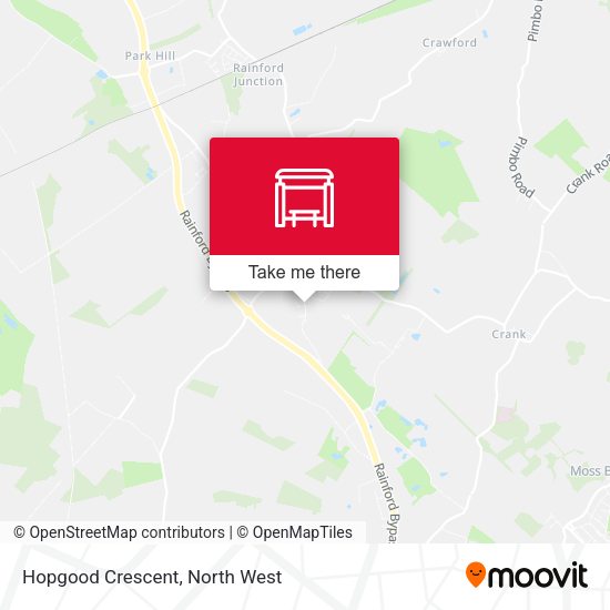 Hopgood Crescent map