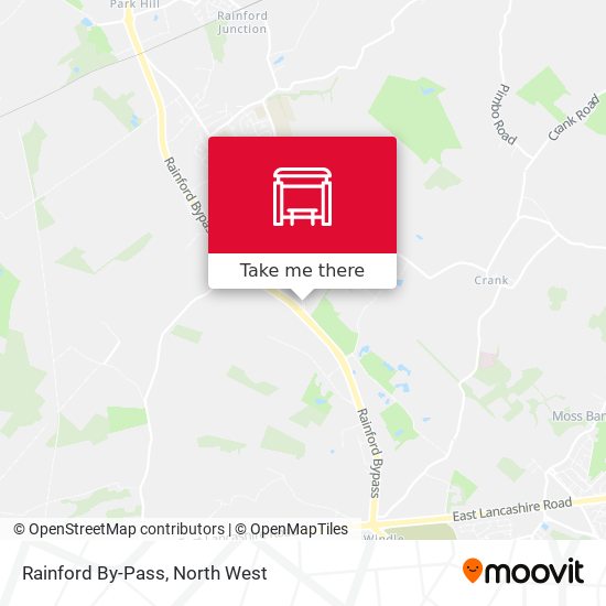 Rainford By-Pass map