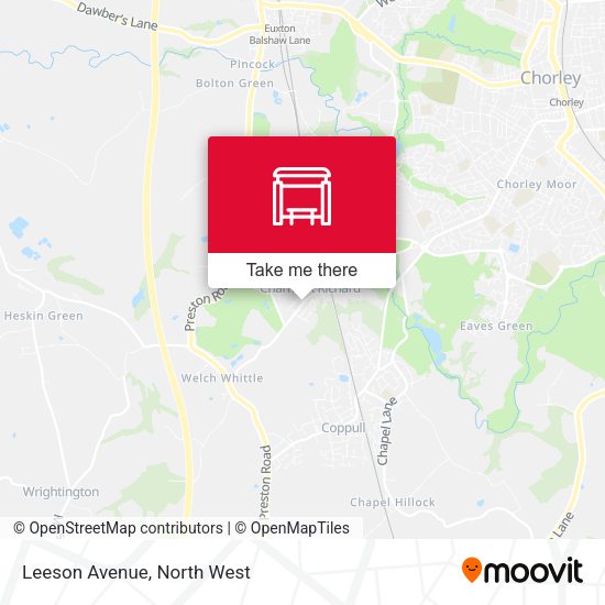 Leeson Avenue map