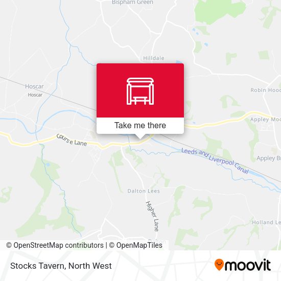 Stocks Tavern map