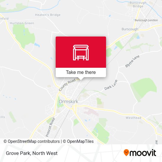 Grove Park map
