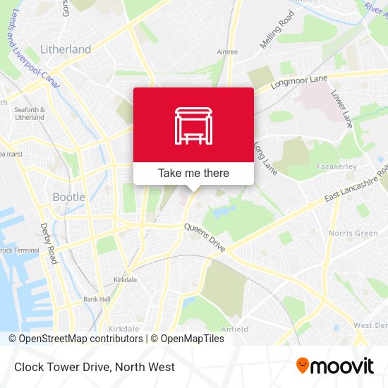 Clock Tower Drive map
