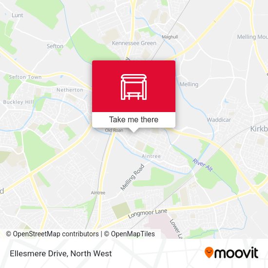Ellesmere Drive map