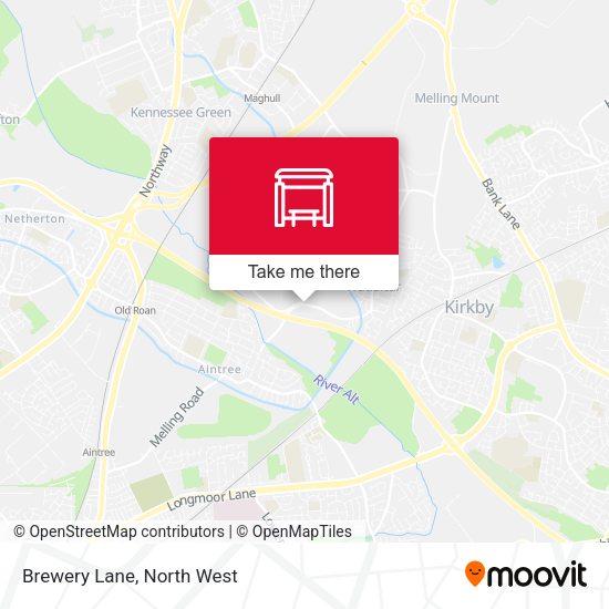 Brewery Lane map