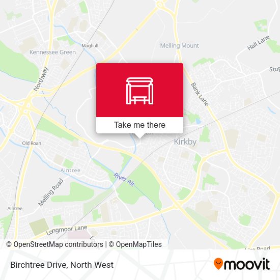Birchtree Drive map