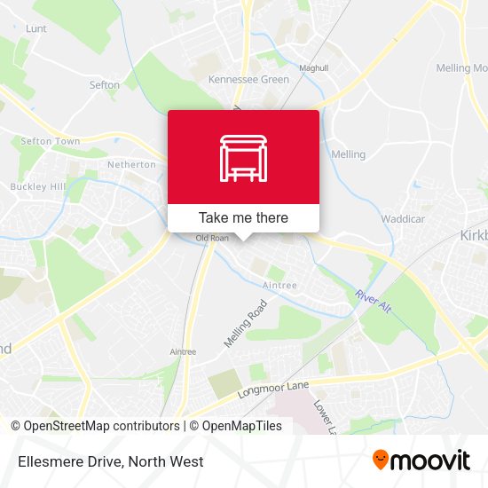 Ellesmere Drive map
