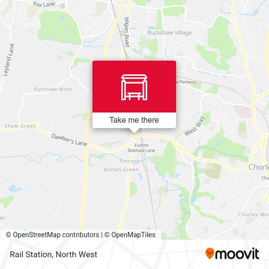 Rail Station map