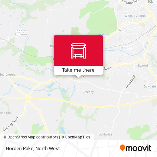 Horden Rake map