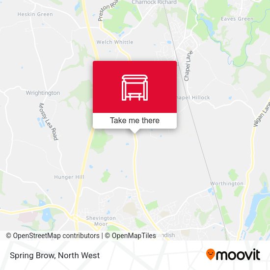 Spring Brow map