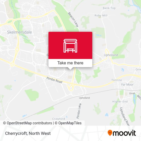Cherrycroft map
