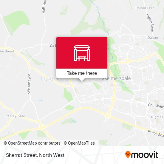 Sherrat Street map