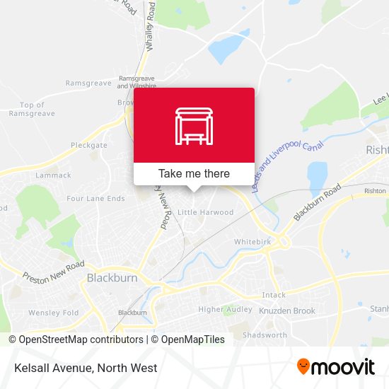 Kelsall Avenue map