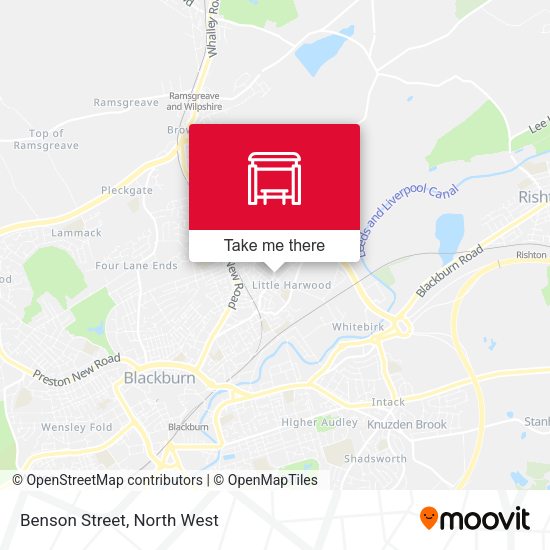 Benson Street map