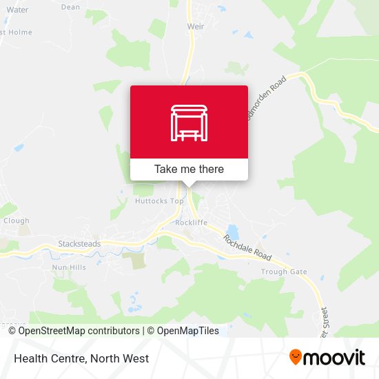 Health Centre map