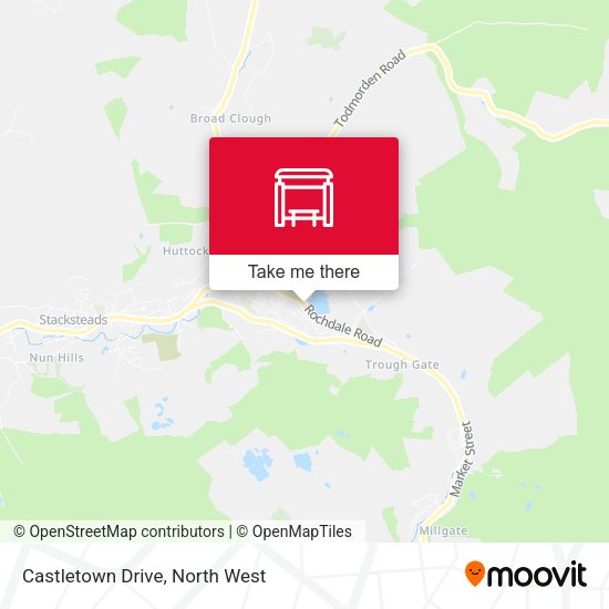 Castletown Drive map