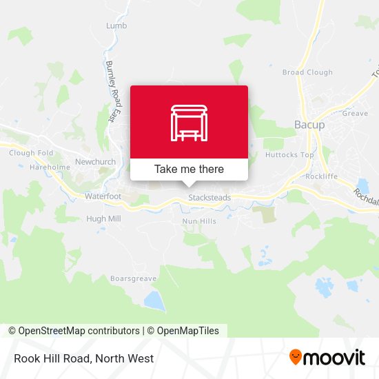 Rook Hill Road map