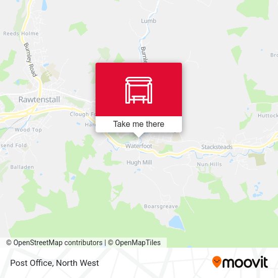 Post Office map