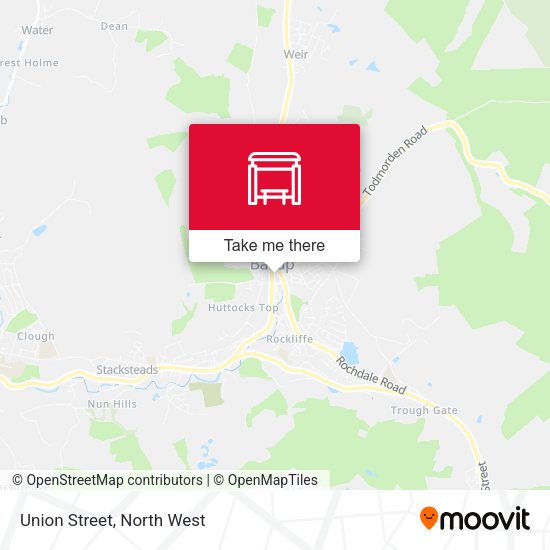 Union Street map