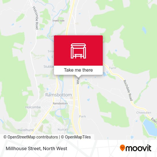Millhouse Street map