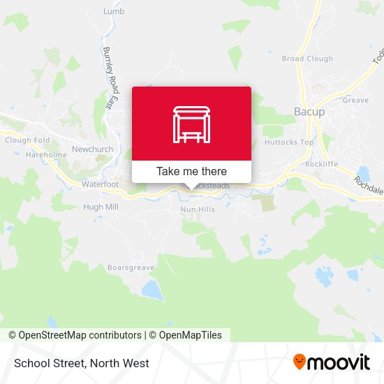School Street map