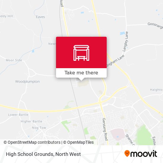 High School Grounds map