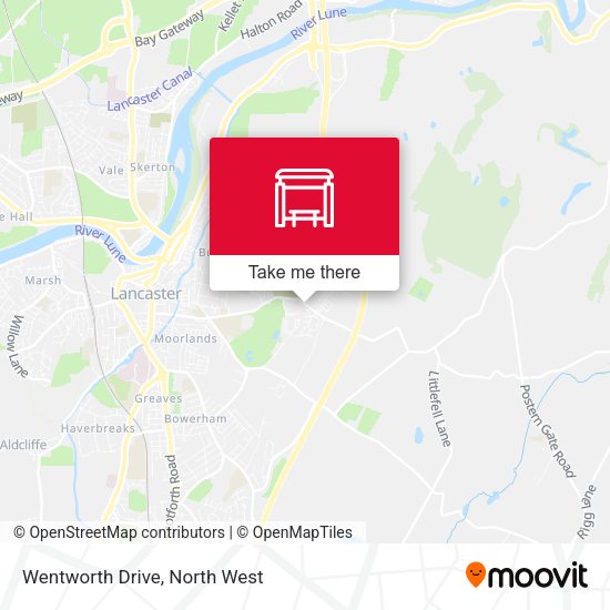 Wentworth Drive map
