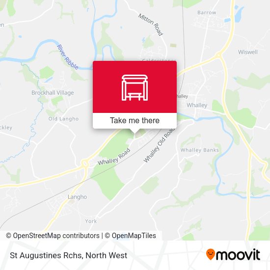 St Augustines Rchs map