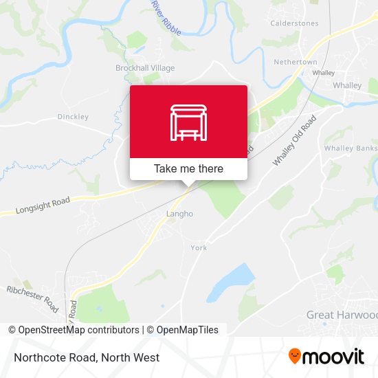 Northcote Road map