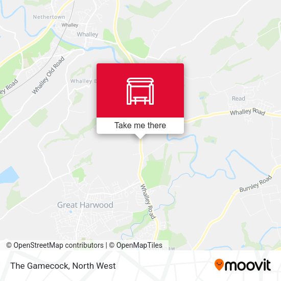 The Gamecock map