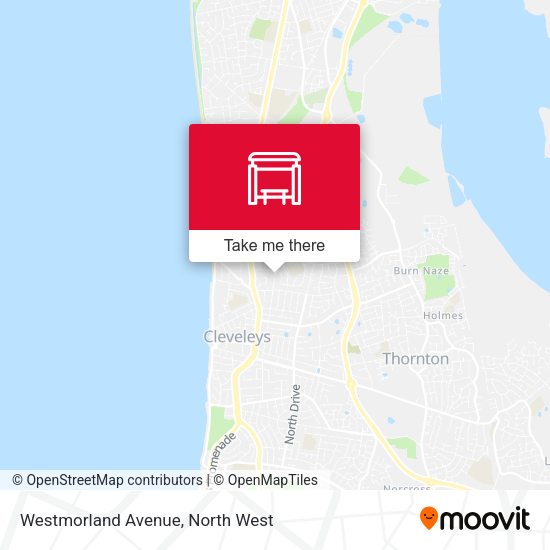 Westmorland Avenue map
