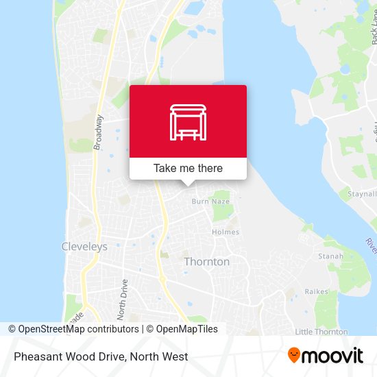 Pheasant Wood Drive map