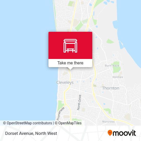 Dorset Avenue map