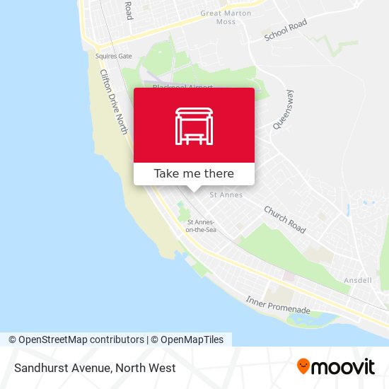 Sandhurst Avenue map