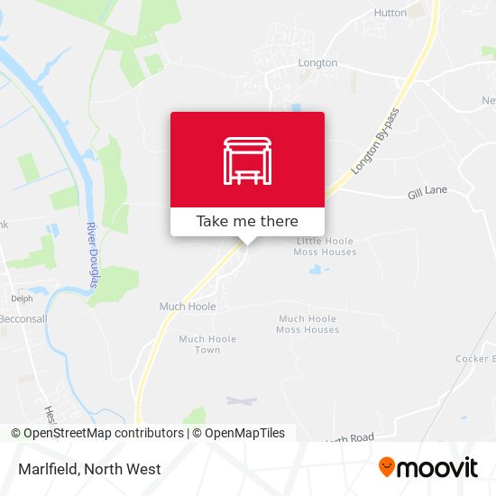 Marlfield map